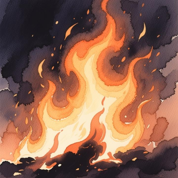 Flames: The Fight - Brockstar09 | Created by Mureka