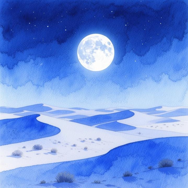 Beneath the Mirage - by Maren Katjana - Maren Nock | Created by Mureka